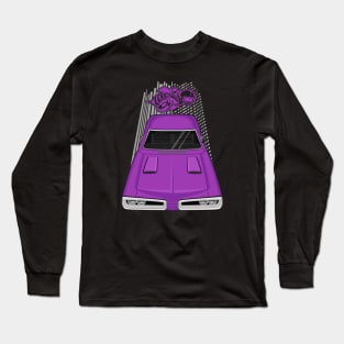 Dodge Coronet Super Bee 1970 - purple Long Sleeve T-Shirt